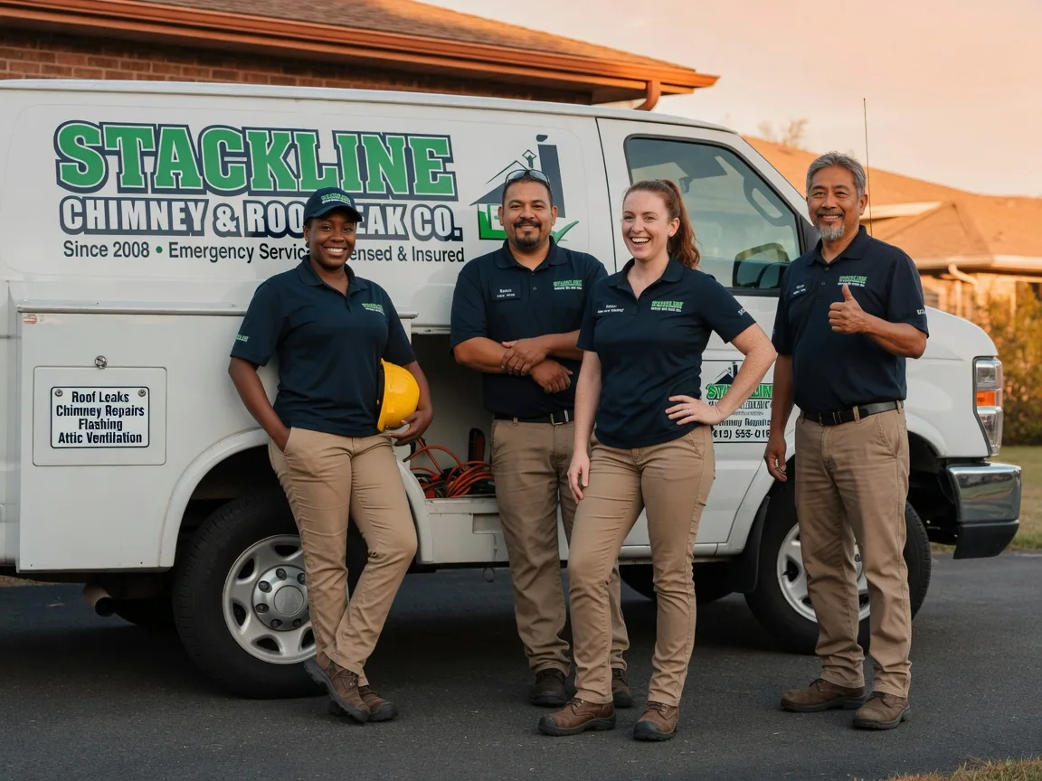 Chimney flashing repair company in Sycamore, IL